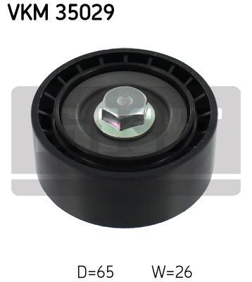 Galet enrouleur de courroie d'accessoire SKF VKM 35029